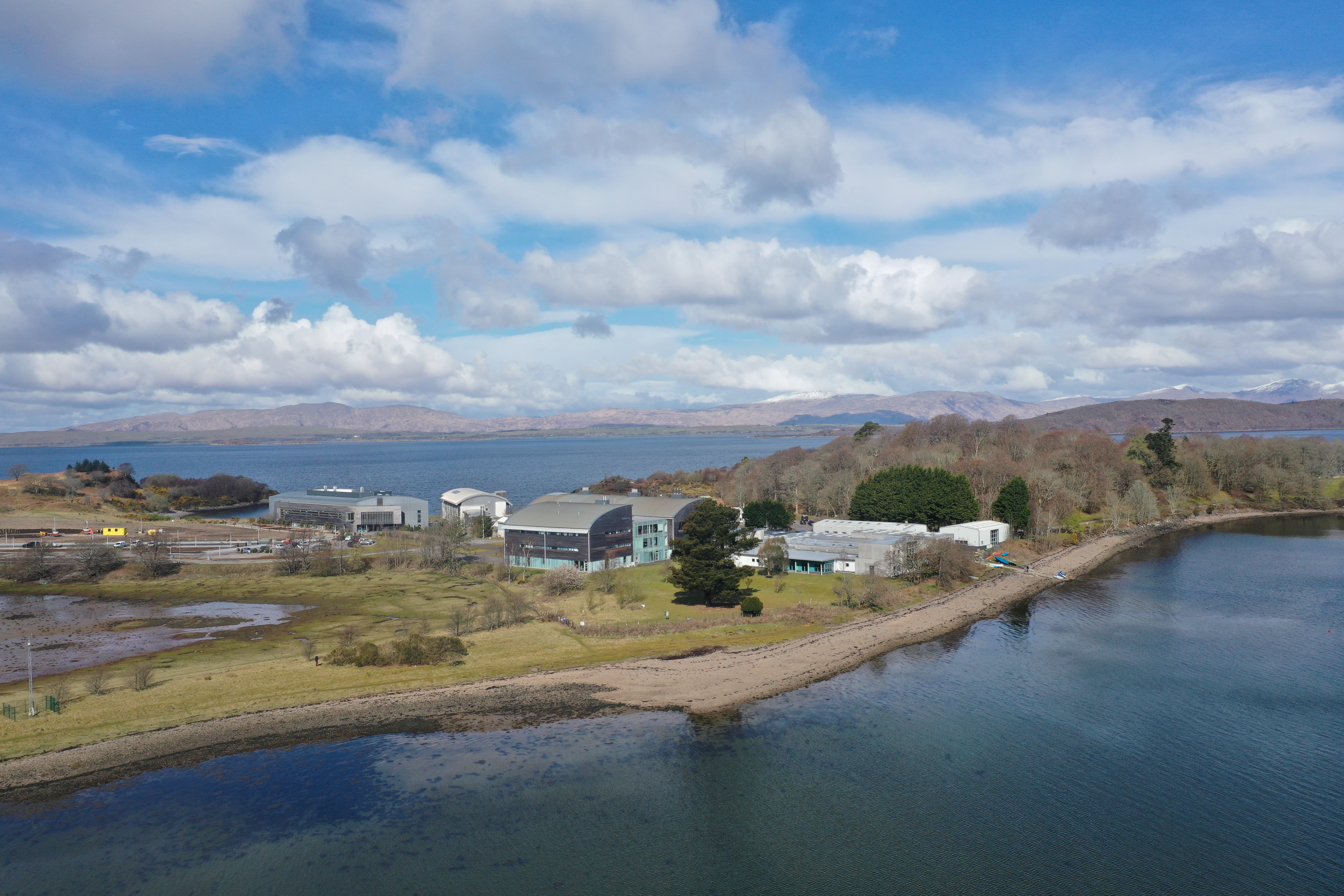 Aerial picture of Scottish Association for Marine Science 